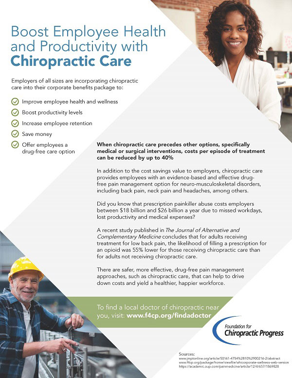 Increase Your Workplace Productivity With Chiropractic Care